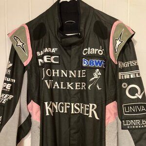 Formula One Sahara Force India Team Pit Crew Suit as supplied by Alpinestars